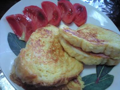 クロックムッシュ風フレンチトースト