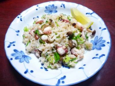 たこぺぺチャーハン