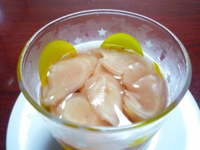 新しょうがの甘酢漬け