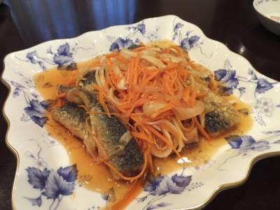 あじの南蛮漬け