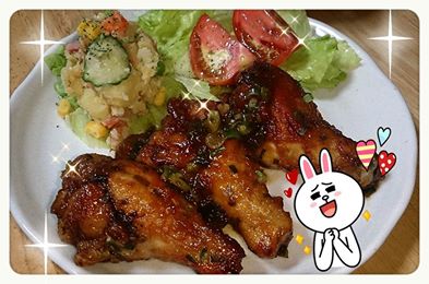 鶏のから揚げ ねぎソース