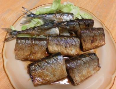 さんまのムニエル バターポン酢