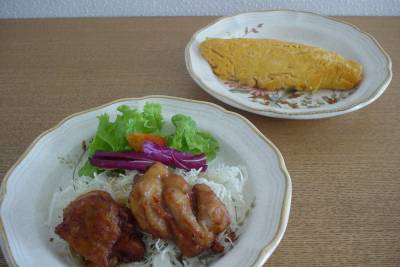 キャベツじゃこサラダ