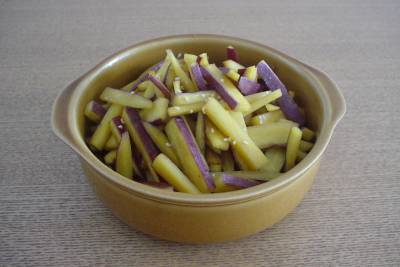 さつまいものきんぴら