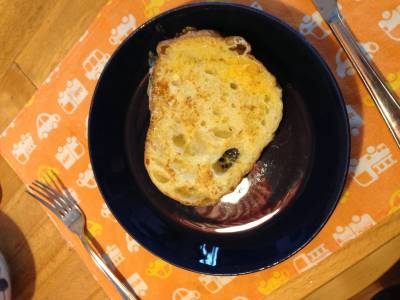 食パンのフレンチトースト