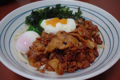 ジャージャーうどん