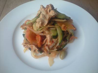 冷やし豚キムチ