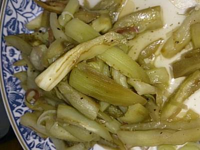 なすのシンプル塩炒め