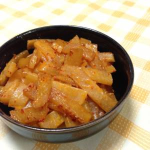 大根炒め
