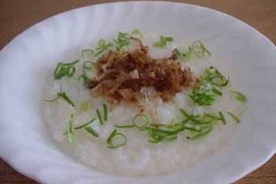 おかかチーズの簡単リゾット