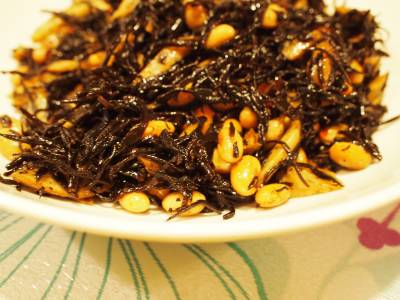 ごぼうとひじきのきんぴら