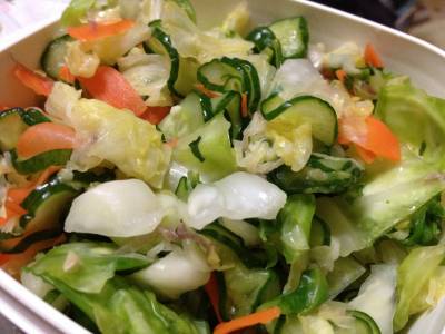 鈴木家の絶品！和風サラダ