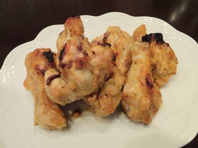 鶏手羽のタンドリーチキン