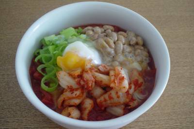 ぶっかけトマトそば