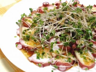 まだいのカルパッチョ