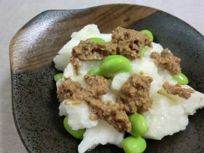 長芋ときゅうりのごま酢あえ