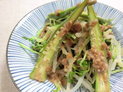 冷やしなすのごまソース