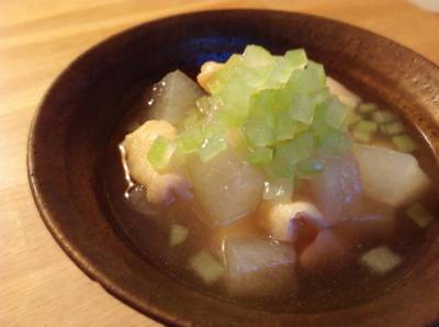 とうがんとお揚げの炊いたん