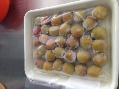 道具いらずの梅干し