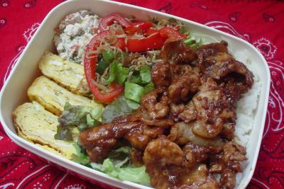 豚肉のみそしょうが焼き