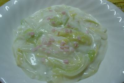 白菜のクリーム煮