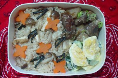 きのこの炊き込みご飯