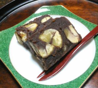 栗(くり)蒸しようかん