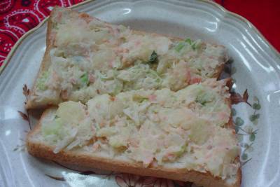 和風ポテトサラダパン