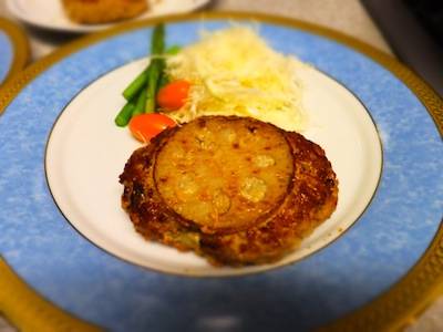 れんこんハンバーグ