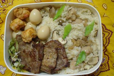 まるで炊き込みきのこご飯