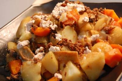 チーズ肉じゃが