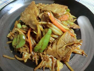 豚肉みそいため