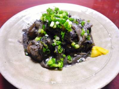 豚バラ肉の黒ごま煮