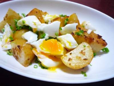 じゃがいものソテー しょうが醤油風味