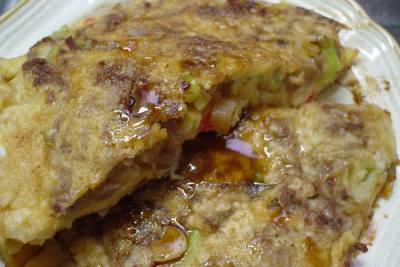 ねぎ焼き（お好み焼き）