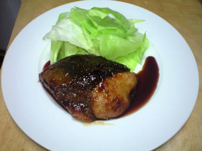 ぶりの照り焼き