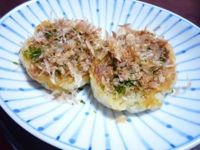 じゃがいもとベーコンのお好み焼き風