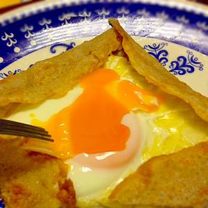 そば粉のガレット