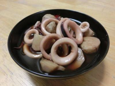 いかと里芋の煮物