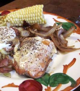 照り焼きサーモン