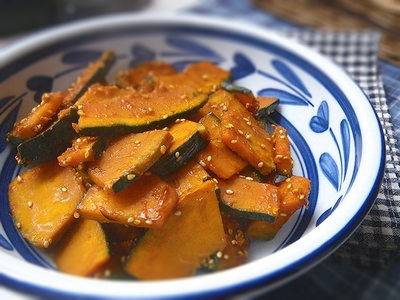 カボチャのきんぴら