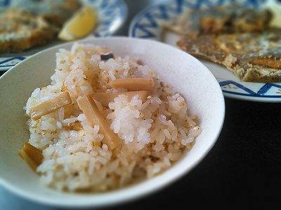 きのこの香りご飯