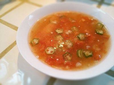 トマトのスープ