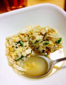 スープチャーハン
