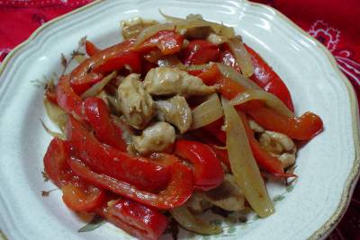 スパイス肉野菜炒め