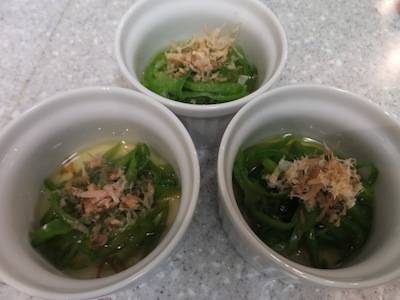 ピーマンのおひたし