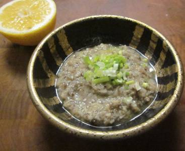 きのことかきのすり流し