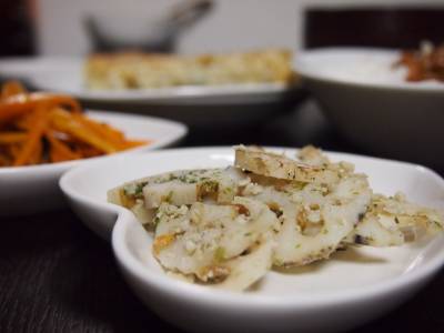 れんこんの塩きんぴら