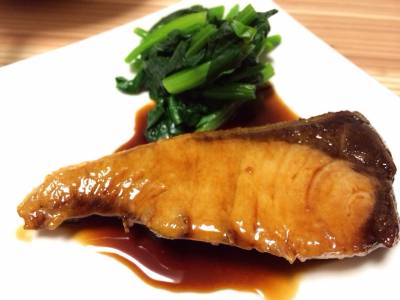 ぶりの照り焼き