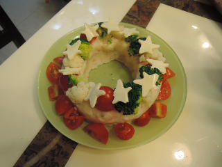 クリスマスポテトサラダ